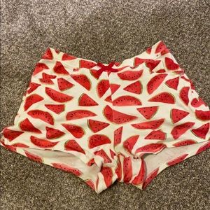 Watermelon pj shorts